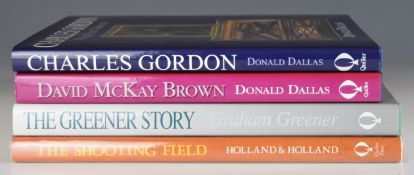 Four gun related books David McKay Brown Scotland's Gun and Rifle Manufacturer signed 2011,