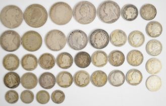 Silver coinage including approximately 200g of pre-1920 and approximately 54g of pre-1947