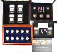 Beatrix Potter limited edition 377/499 cased stamp and coin set, London Mint coin sets, 100th