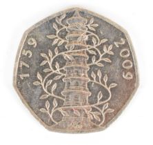 2009 Kew Gardens 50p