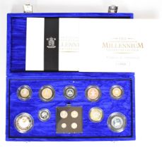 Royal Mint The United Kingdom Millennium Silver Collection, limited edition no 6380, including