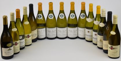 Fifteen bottles of French white wine to include Les Vieux Murs Pouilly-Fuissé Jean Loron 2020 13%