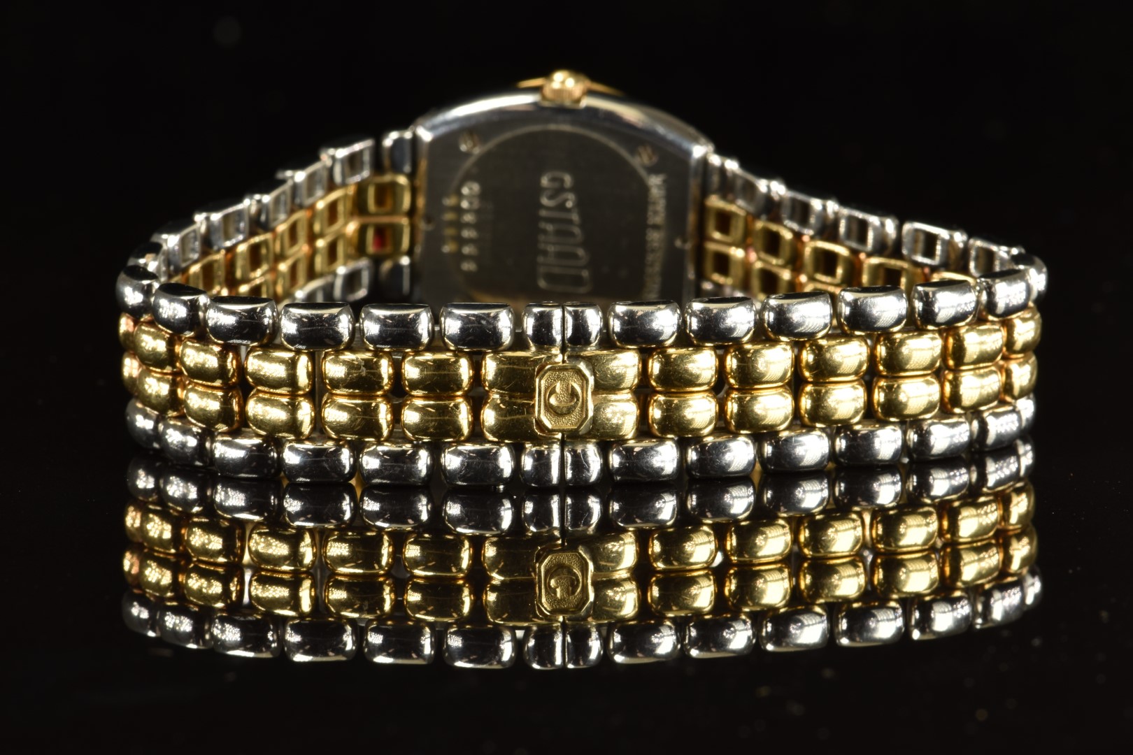 Chopard Gstaad ladies wristwatch ref. 8112 with 48 diamonds set to the 18ct gold bezel, date - Image 3 of 3