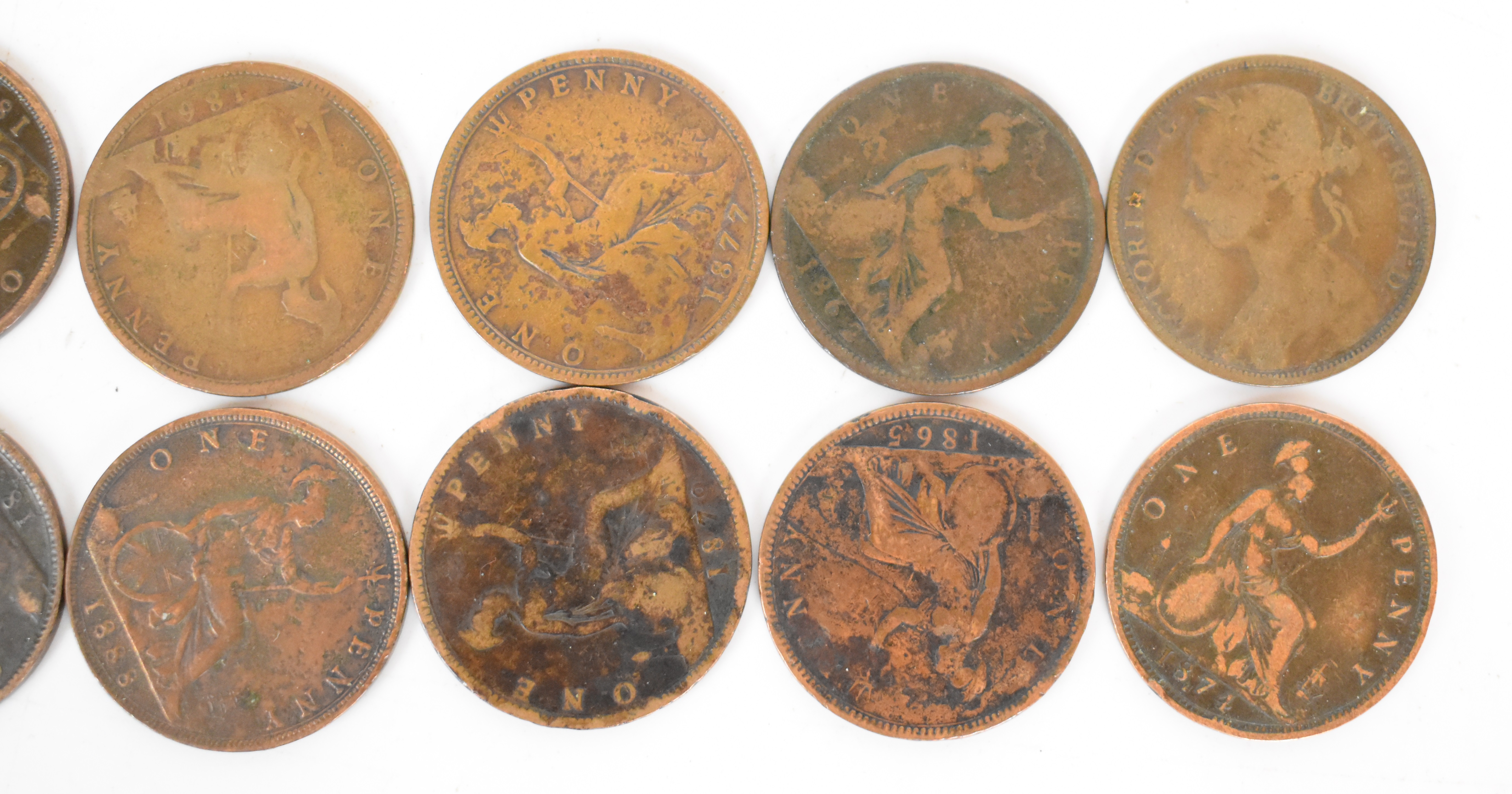 Georgian and later copper coinage to include cartwheel penny - Image 5 of 6