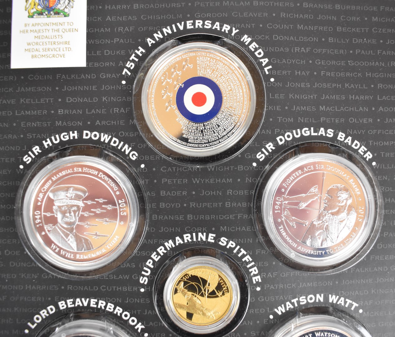 London Mint Office Royal Air Forces Association 'Their Finest Hour' presentation coin set with - Image 4 of 6