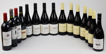 Fifteen bottles of red wine including six Domaine la Condamine L'eveque Syrah- Mourvedre Côtes de