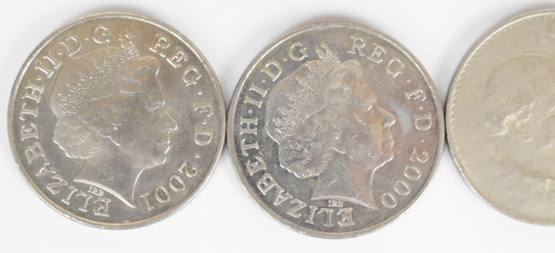 Silver dish with Churchill crown inset, and specimen hallmarks together with a small collection of - Image 3 of 7