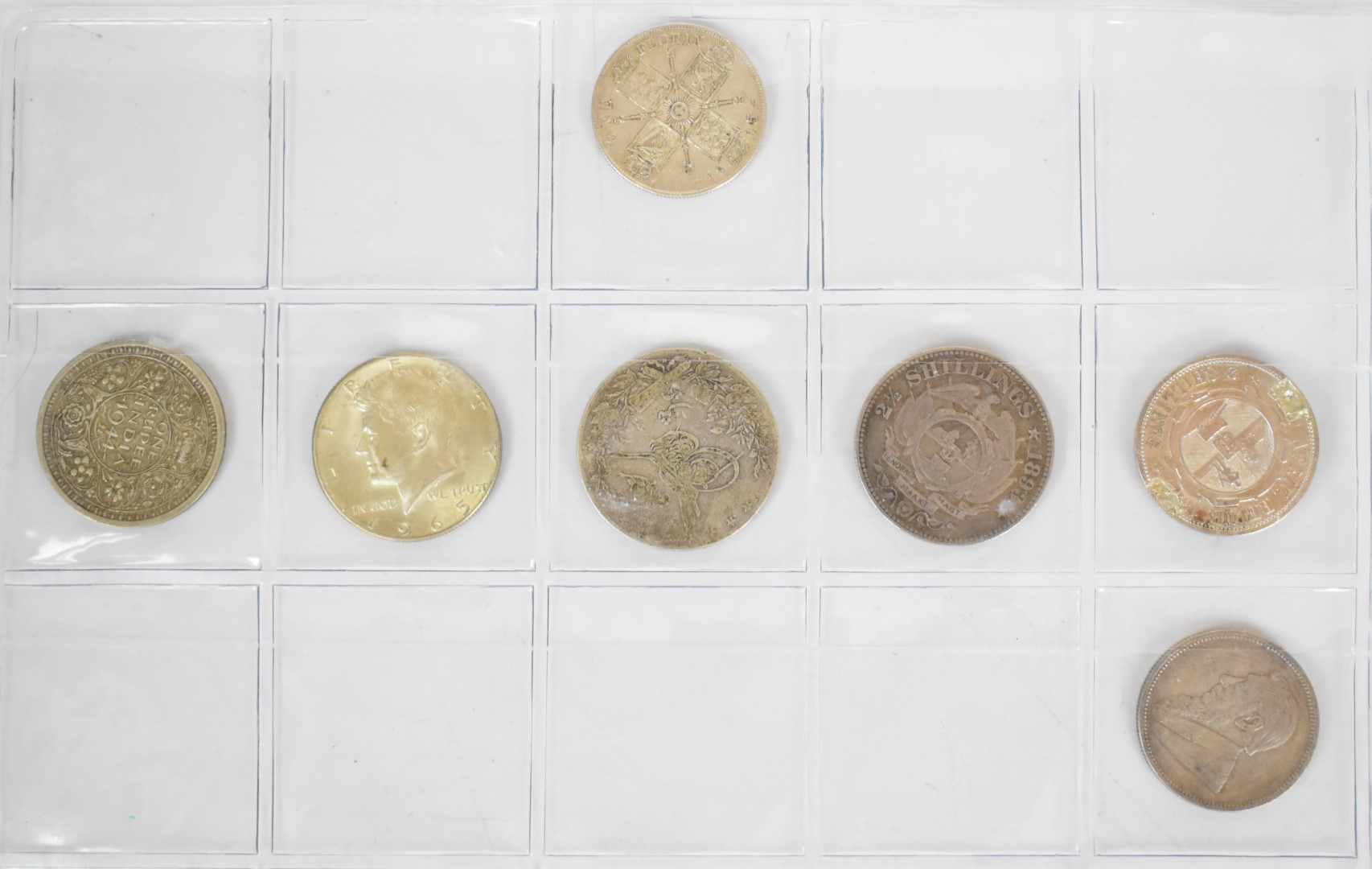 Amateur coin collection of mainly UK Victorian / Edwardian silver coinage and two George IV coins - Image 3 of 9