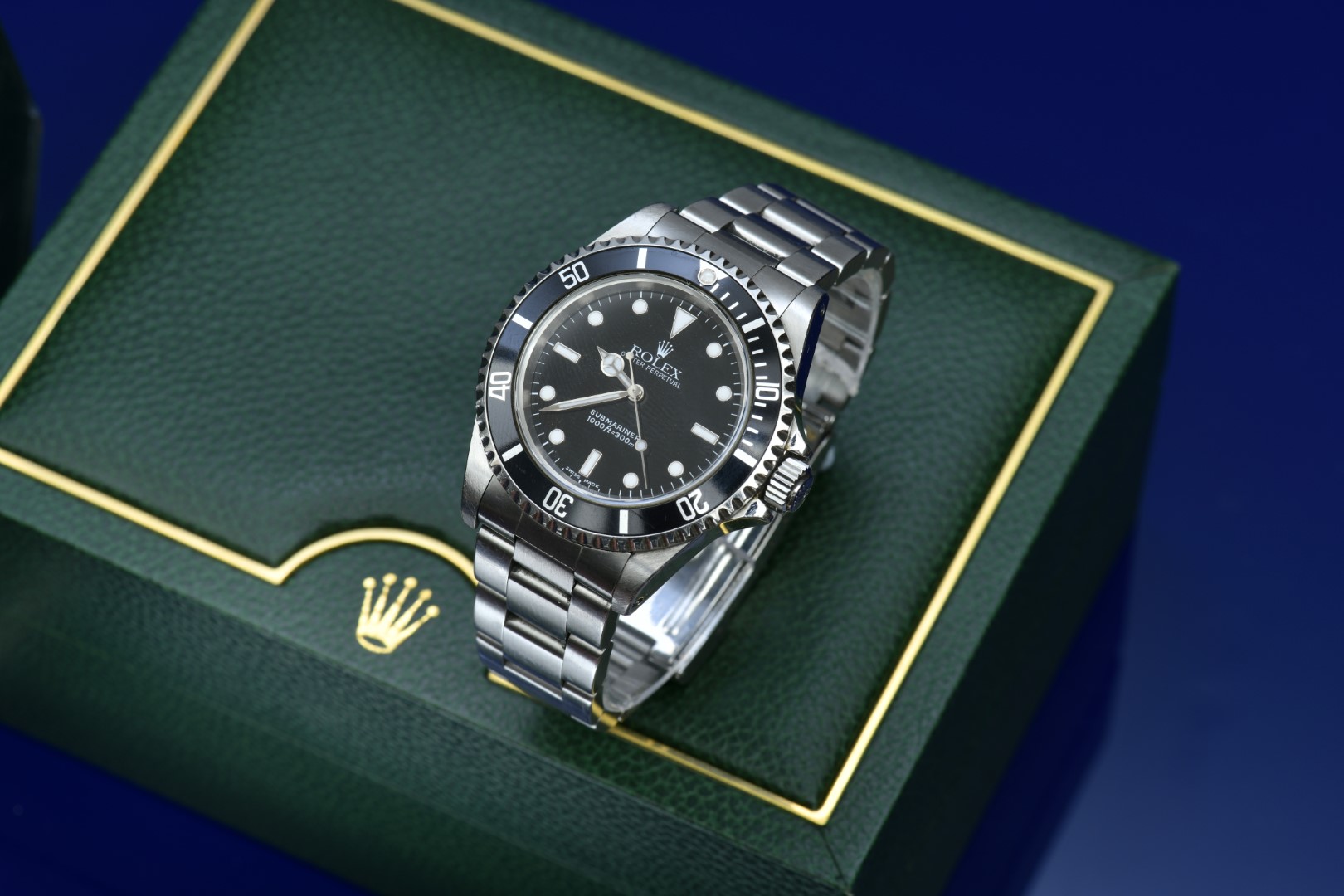 Rolex Oyster perpetual Submariner gentleman's wristwatch ref. 14060M with luminous hands and hour - Image 2 of 11