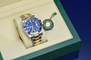 Rolex Oyster Perpetual Submariner gentleman's wristwatch ref. 116613LB with date aperture,