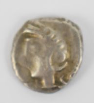 Celtic silver unit Lignones tribe 1st Century BC