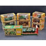 Britains: a group of 8 military vehicles and guns, comprising Nos.9720; 9724 (x2); 9781 (x2);