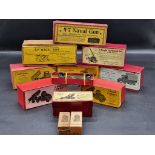 Britains: a collection of vintage military vehicles and guns, comprising: Nos.1335 (x2); 1334; 1717;