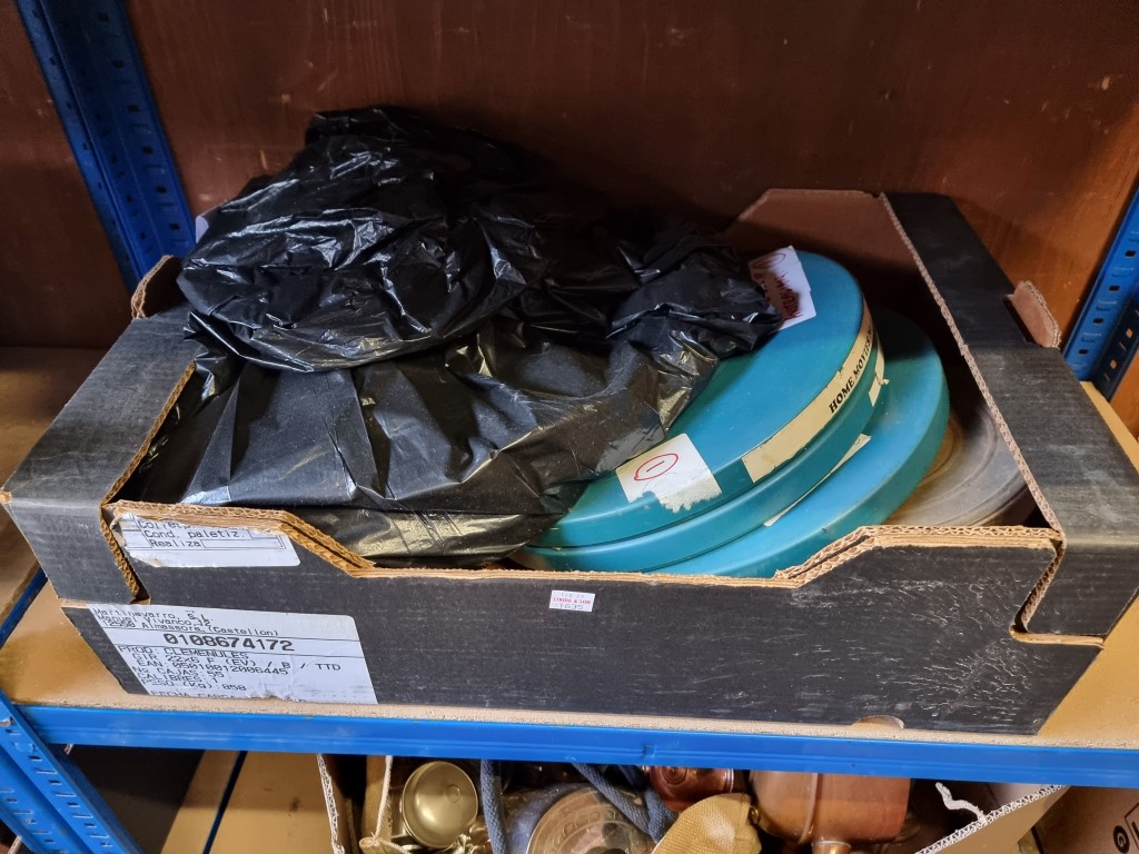 A large quantity of 16mm film reels, in tins. (4 boxes). - Image 6 of 6