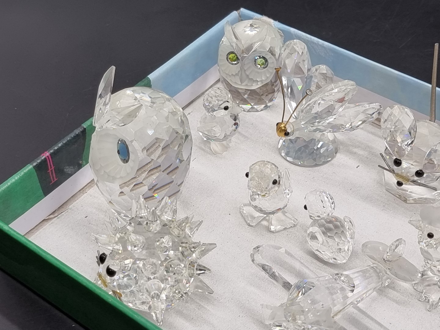 Swarovski: a collection of animals, to include a seahorse, 8cm high; and an owl; together with an - Image 4 of 4