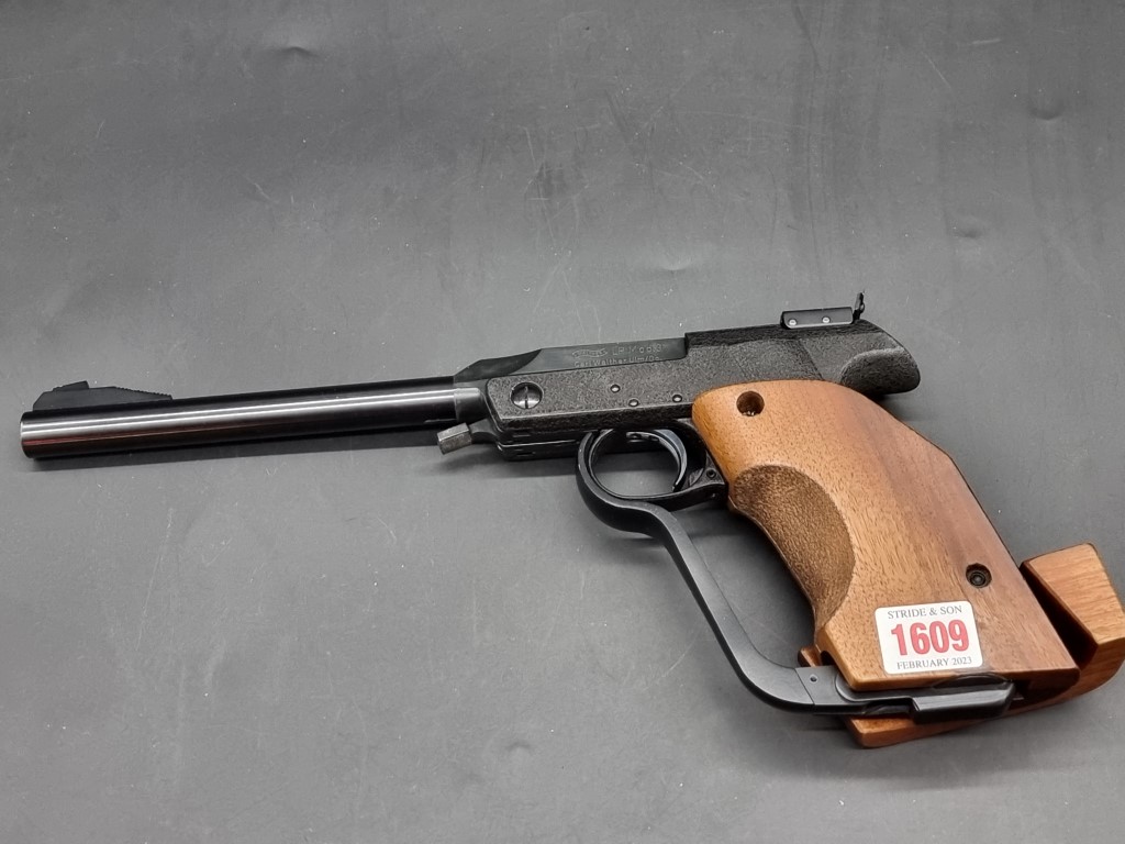 A Walther LP Mod 3 .177 cal air pistol, Serial No.43724.