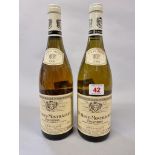 Two 75cl bottles of Puligny Montrachet 1er Cru Les Folatieres, 2000, Louis Jadot. (2)