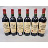 Six 75cl bottles of Chateau Tour du Haut Moulin, 2000, Cru Bourgeois Haut-Medoc. (6)