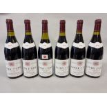 Six 75cl bottles of Givry 1er Cru Clos Jus, 1999, Chofflet-Valdenaire. (6)