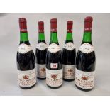 Five 75cl bottles of St Joseph Le Grand Pompee, 1982, Paul Jaboulet Aine. (5)