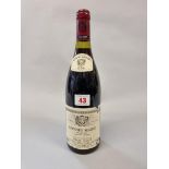 A 75cl bottle of Bonnes Mares, 1994, Louis Jadot.