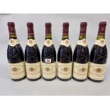 Six 75cl bottles of Chateauneuf du Pape, 1986, Font de Michelle, Etienne Gonnet. (6)