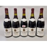 Five 75cl bottles of Gigondas Cuvee Beauchamp, Chateau de Montmirail: comprising two 1985 and