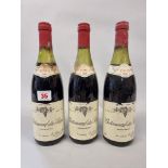 Three 75cl bottles of Chateauneuf du Pape, 1983, Ets Loron. (3)