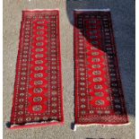 A pair of modern Persian runners, 183 x 63cm.