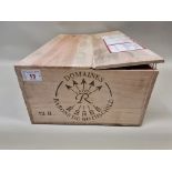 A case of twelve 75cl bottle of Domaines Barons de Rothschild Lafite, Medoc, 2000, in owc.