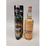 A 75cl bottle of Glenmorangie 10 year old whisky, 1980s bottling; together with a 70cl bottle of