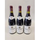 Three 75cl bottles of Vacqueyras, Cuvee St Papes, Chateau Montmirail. (3)