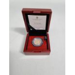 Coins: a Royal Mint 'The Sovereign 2021 Gold Proof Coin', numbered 5585/7995, with CoA and box.