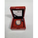 Coins: a Royal Mint 'The Piedford Sovereign 2017 Gold Proof Coin', numbered 1889/3500, with CoA