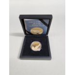 Coins: a Tristan Da Cunha '2021 We Will Remember Them Gold Proof Double Sovereign', with CoA and