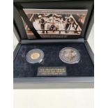 Coins: 'The Unknown Warrior Centenary 1920 Heritage Gold Sovereign Set', comprising: a George V 1920