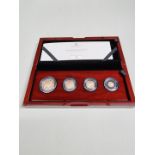 Coins: a 2022 'Queen Elizabeth II Memorial Sovereign', gold proof coin set, comprising: double