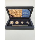 Coins: a Tristan Da Cunha '2021 We Will Remember Them Gold Sovereign Deluxe Set', comprising: