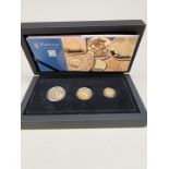 Coins: an Alderney '2020 Unknown Warrior 100th Anniversary Gold Sovereign Prestige Set', comprising: