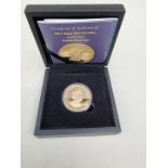 Coins: an Ascension Islands '2021 Diana 60th Birthday Gold Proof Double Sovereign', with CoA and