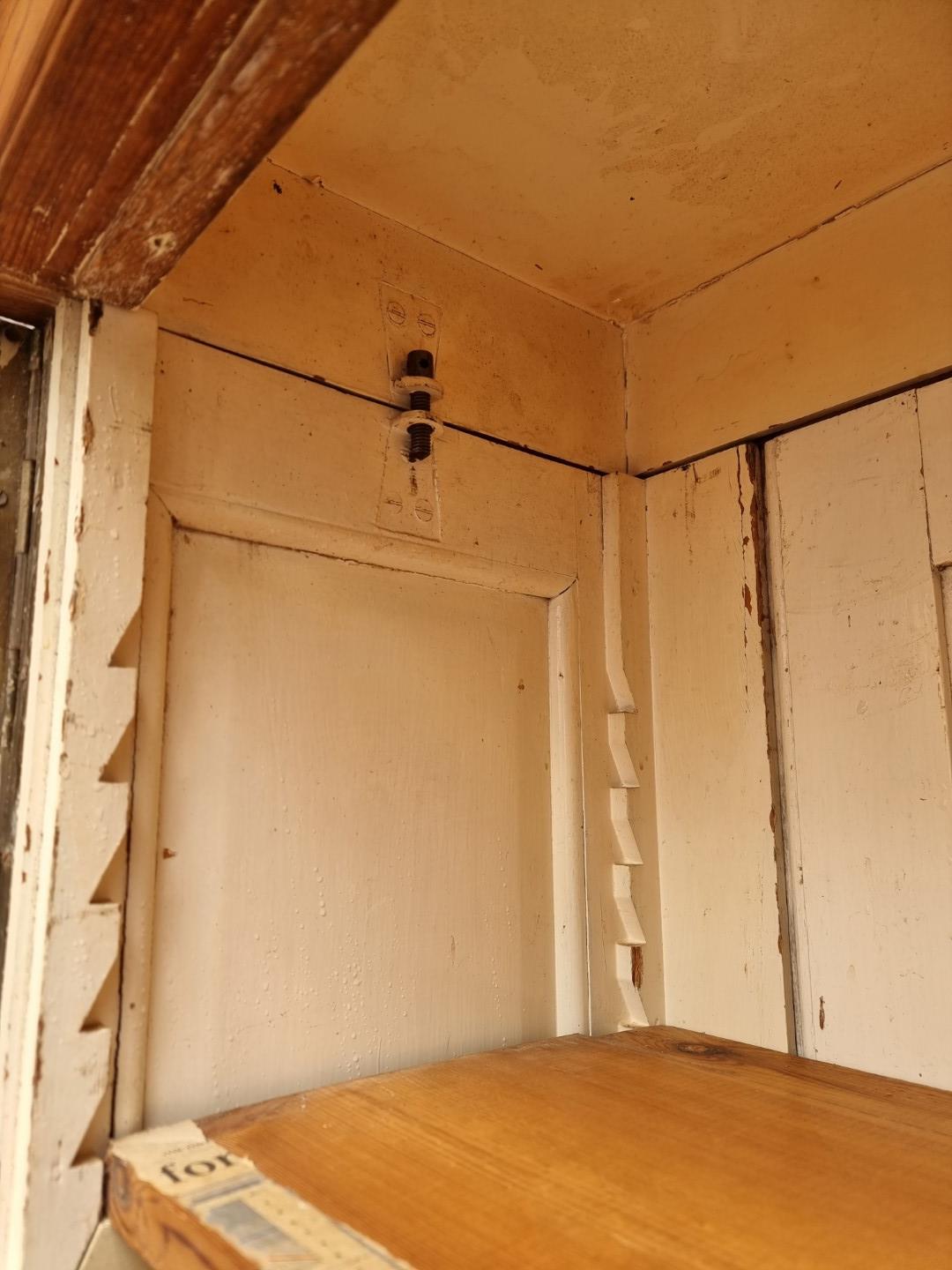 A Victorian pitch pine bookcase, 124cm wide. - Image 6 of 8