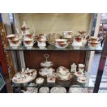 A collection of Royal Albert 'Old Country Roses' pattern teawares and similar.