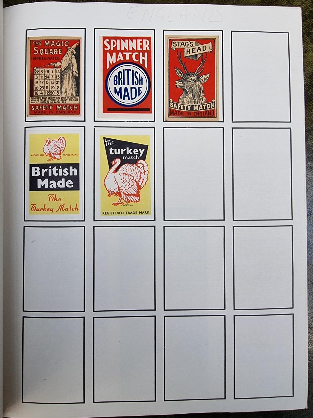 An interesting album of matchbook covers. - Image 5 of 14