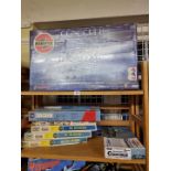 Airfix: a sealed Concorde 1/72 scale model kit Ref:11050; together with five further vintage