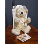 Steiff: a modern 'Classic 1920' blond mohair bear, No.000645, boxed.