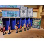 Toy Soldiers: 'Thomas' Tin Soldiers, two boxed SB-42 examples, one with flag; together with