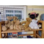 Teddy Bears: 'Scrummy', by Charlie Bears; together with 'Dottie' by Lane's End Bears; a limited