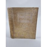 PAPE (Frank C, illustrator): 'The Book of Psalms', London, Hutchinson & Co, n.d (c1912): number 15/