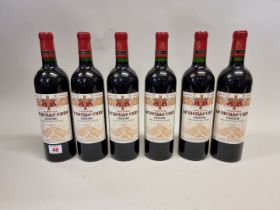 Six 75cl bottles of Chateau La Vieille-Cure, 2003, Fronsac. (6)