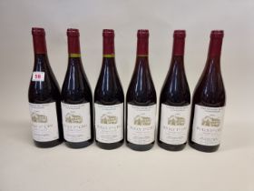 Six 75cl bottles of Rully 1er Cru Champs Cloux, 1995, Michel Briday. (6)